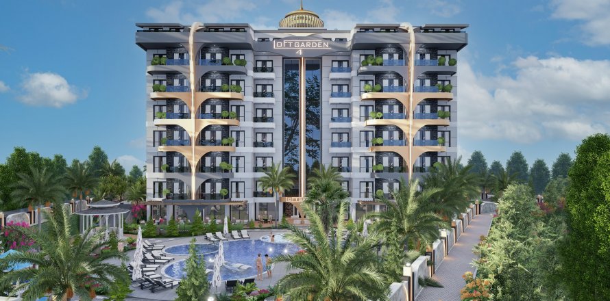 2+1 Leilighet i Gazipasa, Antalya, Tyrkia Nr. 116099