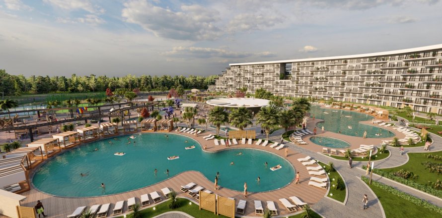 1+1 Leilighet  i Antalya, Tyrkia Nr. 138611