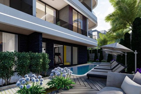 1+1 Leilighet  i Alanya, Antalya, Tyrkia Nr. 117786 - 12