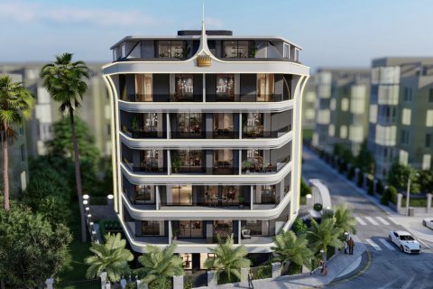 1+1 Lägenhet  i Alanya, Antalya, Turkiet Nr. 117786