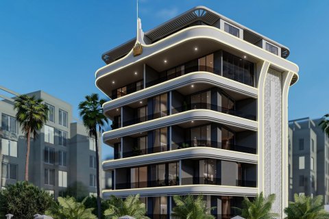 1+1 Leilighet  i Alanya, Antalya, Tyrkia Nr. 117786 - 3