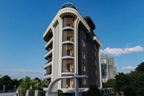 1+1 Leilighet  i Alanya, Antalya, Tyrkia Nr. 117786 - 5