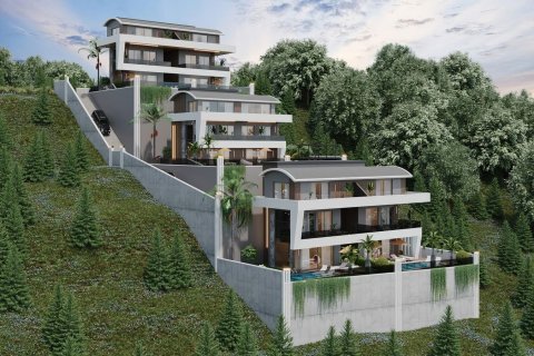 3+1 Villa  i Alanya, Antalya, Tyrkiet Nr. 117785