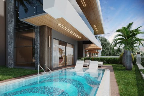 3+1 Villa i Alanya, Antalya, Tyrkiet Nr. 117785 - 9