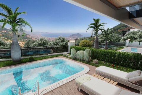 3+1 Villa i Alanya, Antalya, Tyrkiet Nr. 117785 - 8