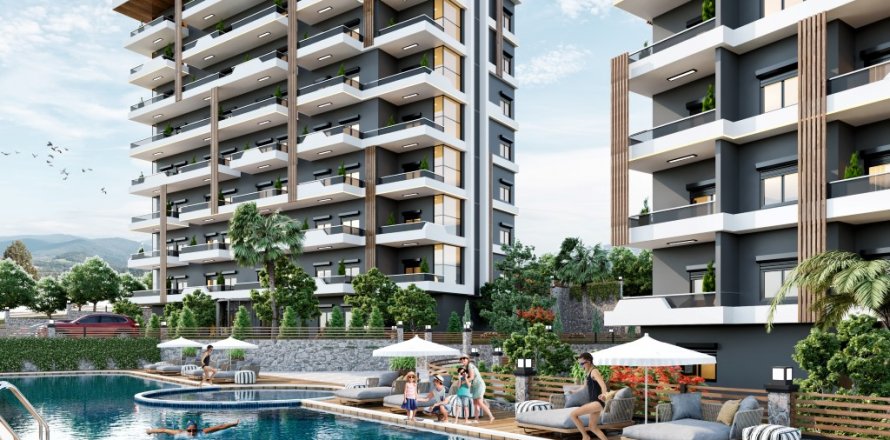 2+1 Apartment  in Alanya, Antalya, Turkey No. 115563