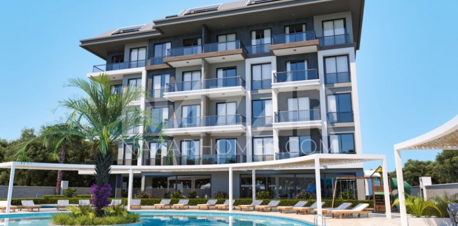 1+1 Leilighet  i Oba, Antalya, Tyrkia Nr. 116548