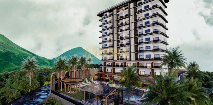 1+1 Lägenhet i Alanya, Antalya, Turkiet Nr. 132653