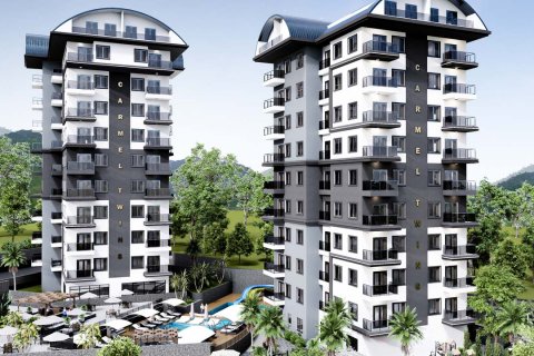 Жилой комплекс Seda Twins  в Авсалларе, Анталья, Турция №146691 – фото 4
