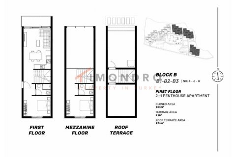 3+1 Lejlighed  i Tatlisu, Famagusta,  Nr. 152605 - 25