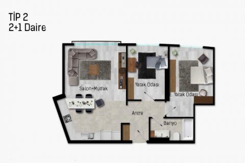 Apartment for sale in Umraniye, Istanbul, Turkey, 92m2, No. 145365 – photo 12