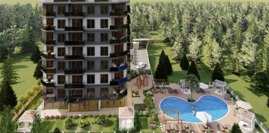 Penthouse i Avsallar, Antalya, Tyrkiet Nr. 145368