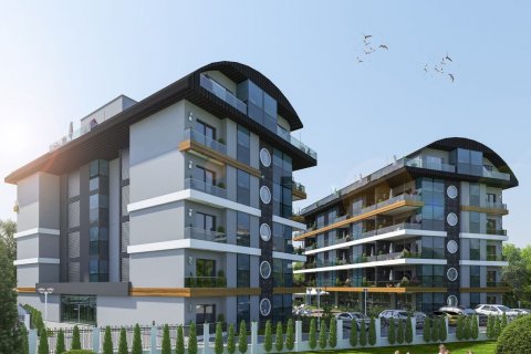 1+1 Apartment  in Oba, Antalya, Turkey No. 117095