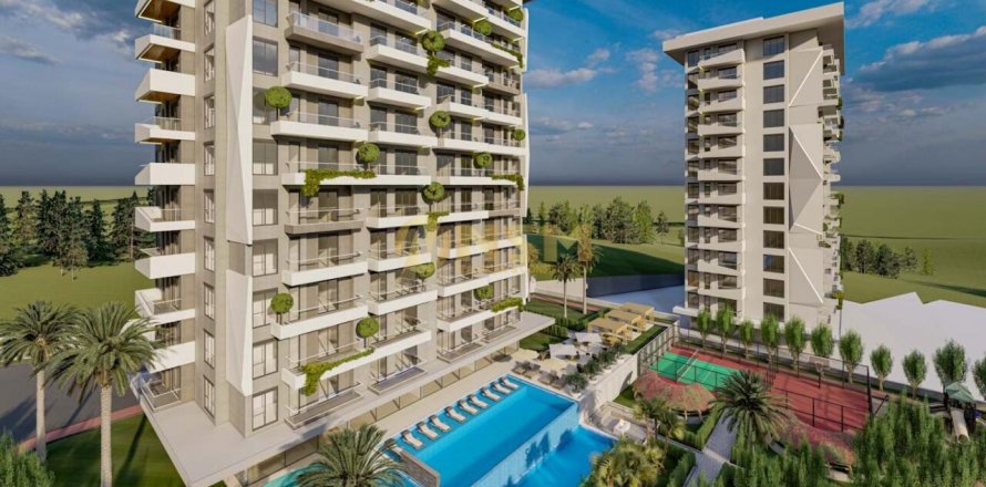 1+1 Leilighet i Alanya, Antalya, Tyrkia Nr. 141499