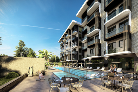 1+1 Penthouse  i Kestel, Antalya, Tyrkiet Nr. 130365 - 5