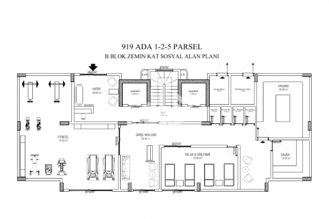 1+1 Penthouse  i Kestel, Antalya, Tyrkiet Nr. 130365 - 10