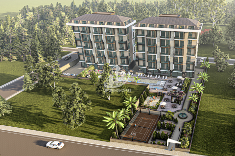 1+1 Penthouse  i Kestel, Antalya, Tyrkiet Nr. 130365 - 2