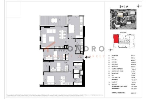 2+1 Leilighet  i Bahcelievler, Istanbul, Tyrkia Nr. 151934 - 24