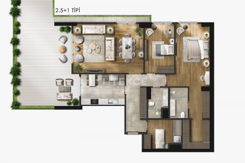 1+1 Wohnung  in Istanbul, Türkei Nr. 120185 - 15