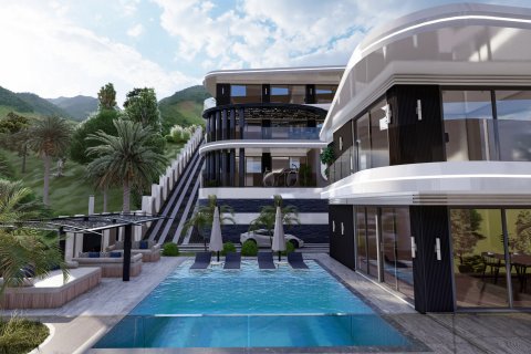 Daire  4+1  Alanya, Antalya, Türkiye №110977