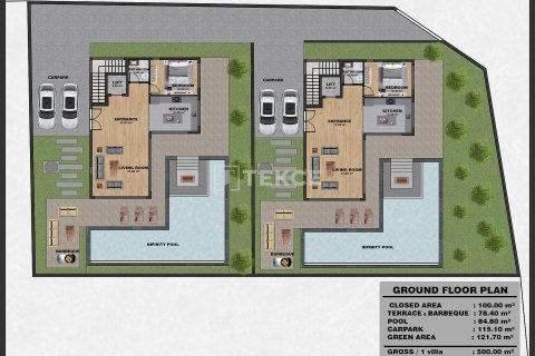 Villa for sale in Alanya, Antalya, Turkey, 5 bedrooms, 555m2, No. 146817 – photo 22
