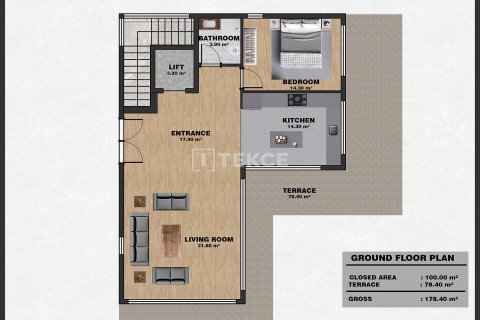 Villa for sale in Alanya, Antalya, Turkey, 5 bedrooms, 555m2, No. 146817 – photo 23