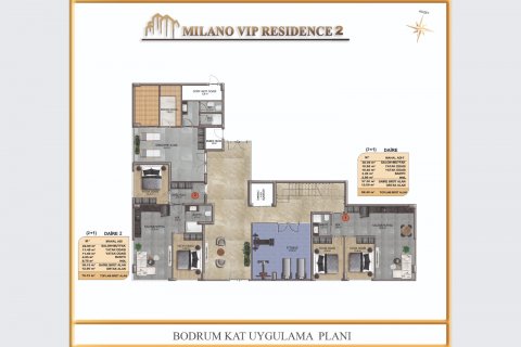1+1 Wohnung in Alanya, Antalya, Türkei Nr. 112167 - 26