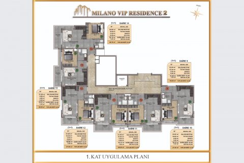 1+1 Wohnung in Alanya, Antalya, Türkei Nr. 112167 - 28