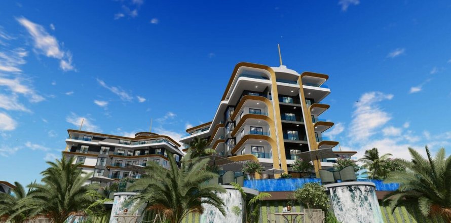 Квартира в Cebeci Vista Аланья Кестель 3+1, Кестель, Анталья, Турция №149450