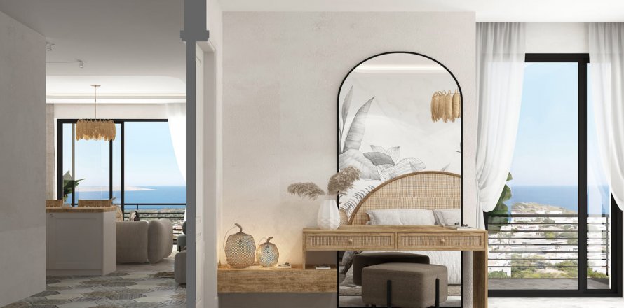 2+1 Wohnung in Bodrum, Mugla, Türkei Nr. 143530
