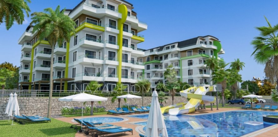 1+1 Leilighet  i Oba, Antalya, Tyrkia Nr. 116526