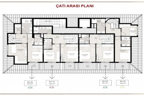 Daire 1+1 Oba, Antalya, Türkiye №116523 - 21
