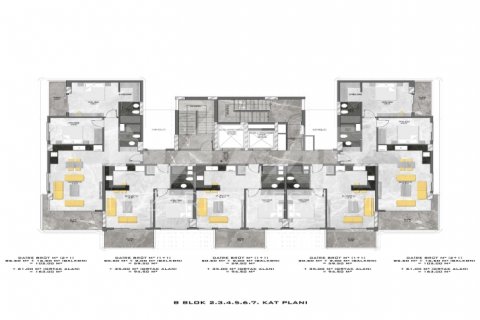 Daire 1+1 Alanya, Antalya, Türkiye №116524 - 26