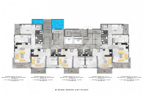 Daire 1+1 Alanya, Antalya, Türkiye №116524 - 29
