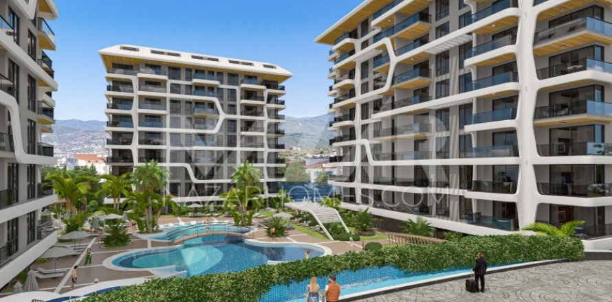Daire 1+1 Alanya, Antalya, Türkiye №116524