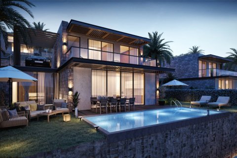3+1 Villa  i Gumusluk, Mugla, Tyrkia Nr. 131232 - 12