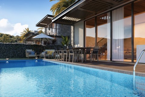 3+1 Villa  i Gumusluk, Mugla, Tyrkia Nr. 131232 - 13