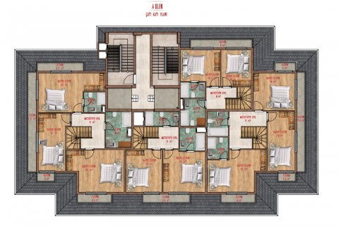 Apartment for sale in Avsallar, Antalya, Turkey, 2 bedrooms, 72m2, No. 111219 – photo 23