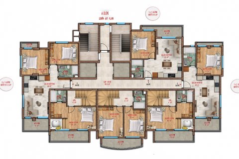 Apartment for sale in Avsallar, Antalya, Turkey, 2 bedrooms, 72m2, No. 111219 – photo 20