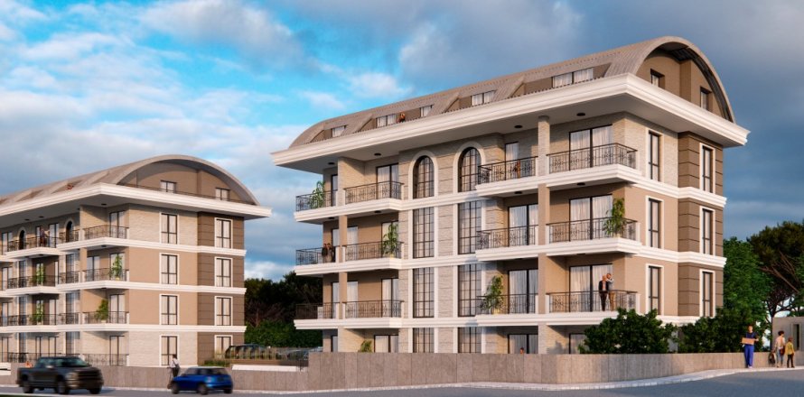 1+1 Lägenhet i Alanya, Antalya, Turkiet Nr. 117779