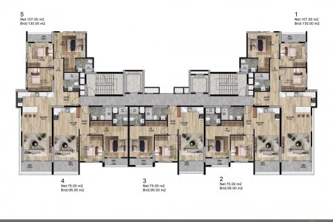 Lejlighed i Mersin, Tyrkiet Nr. 111729 - 11