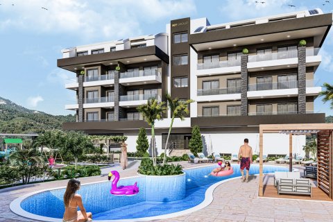 1+1 Lägenhet i Oba, Antalya, Turkiet Nr. 110853 - 4