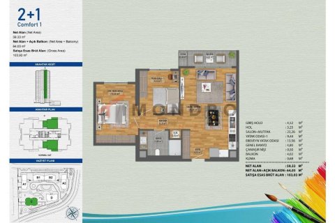 3+1 Lägenhet  i Avcılar, Istanbul, istanbul, Turkiet Nr. 151588 - 23