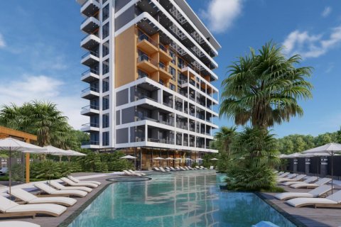 1+1 Leilighet  i Alanya, Antalya, Tyrkia Nr. 132368 - 3