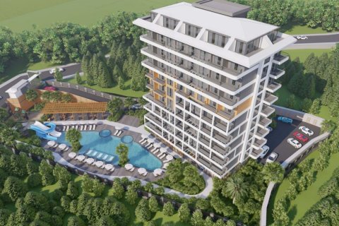 1+1 Leilighet  i Alanya, Antalya, Tyrkia Nr. 132368 - 7