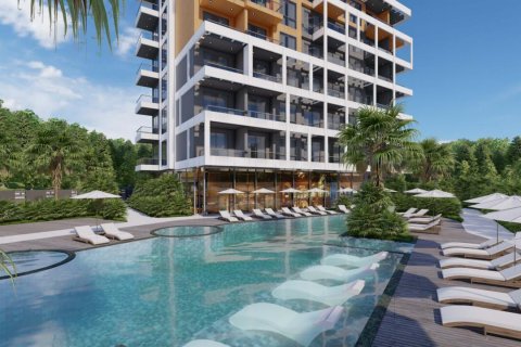1+1 Leilighet  i Alanya, Antalya, Tyrkia Nr. 132368 - 4