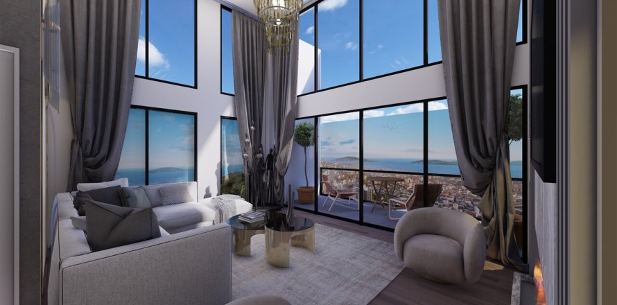 Квартира в Exodus Panorama Residence 3+1, Картал, Стамбул, Турция №142507