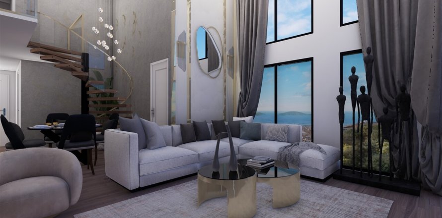 2+1 Penthouse i Exodus Panorama Residence, Kartal, Istanbul, Tyrkiet Nr. 142506