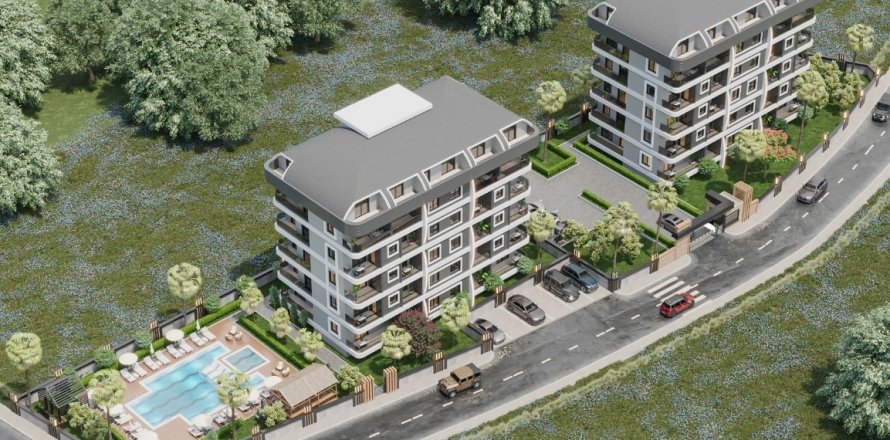 Leilighet  i Alanya, Antalya, Tyrkia Nr. 114564