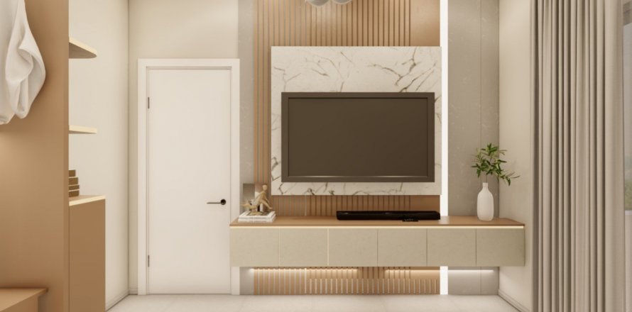 Квартира в NUMBER 1 RESIDENCE 1+1, Аланья, Анталья, Турция №158714